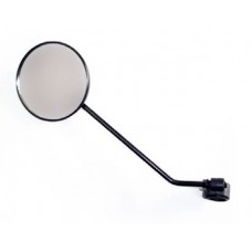 Chrome plated handlebar mirror