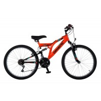 Ποδήλατο 20'' Comfort full suspension 151147 Πορτοκαλί/Μαύρο + ΔΩΡΑΚΙΑ Ποδήλατο 20'' Comfort full suspension 151147 Πορτοκαλί/Μαύρο + ΔΩΡΑΚΙΑ